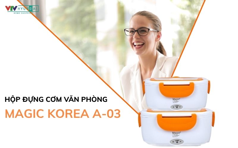 Gợi ý 5 bữa ăn văn phòng tiện lợi cùng hộp cơm cắm điện MAGIC KOREA