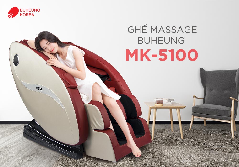 Ghế massage MK-5200, hiệu Buheung