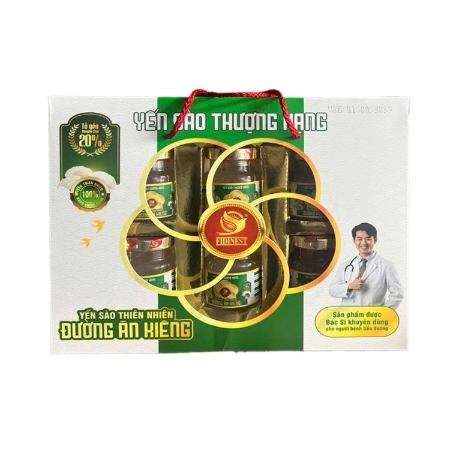 								Hộp Yến Sào Thiên Nhiên Đường Ăn Kiêng Fidinest 20% Yến 
								
