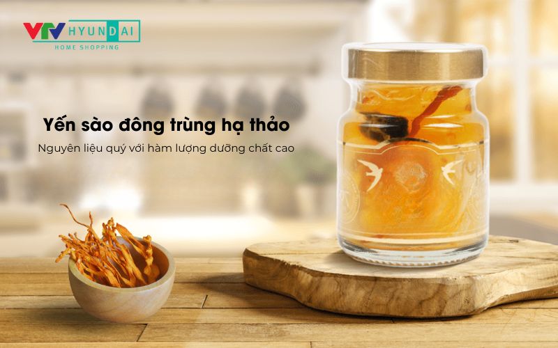 yến sào cao cấp đông trùng hạ thảo