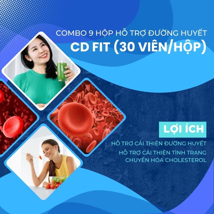 Hỗ Trợ Đường Huyết CD FIT (30 Viên/Hộp) 3