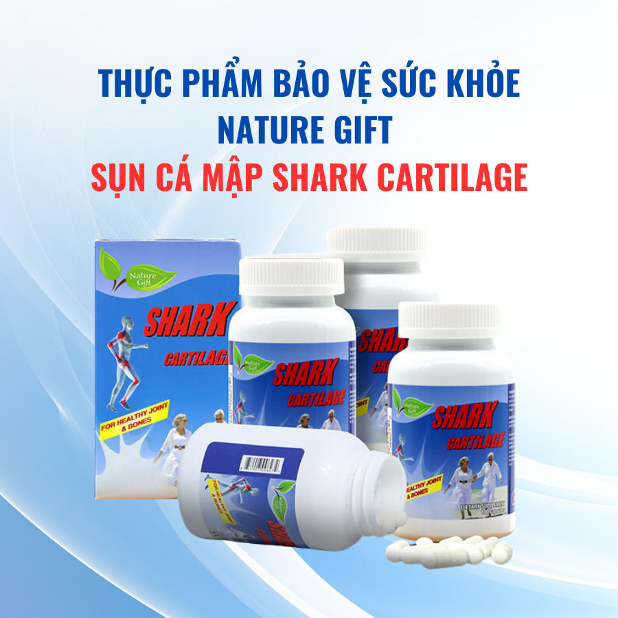 Sụn cá mập Shark Cartilage (100 viên/ hộp)