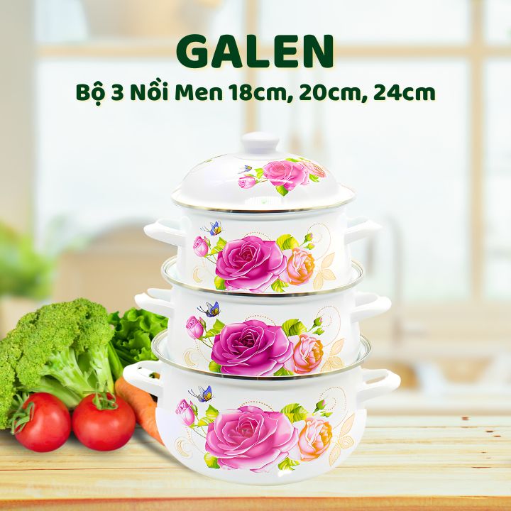 Nồi Tráng Men Galen 1