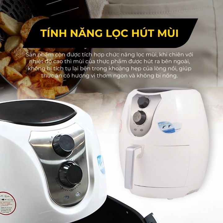 PERFECT - Nồi chiên không dầu GLA 609 5