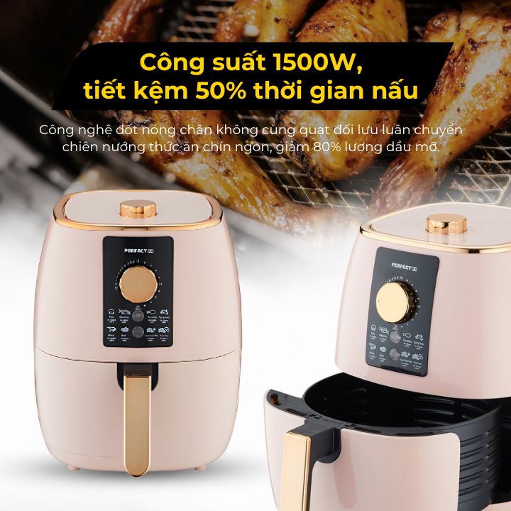 PERFECT - Nồi chiên không dầu PF-A5P 6