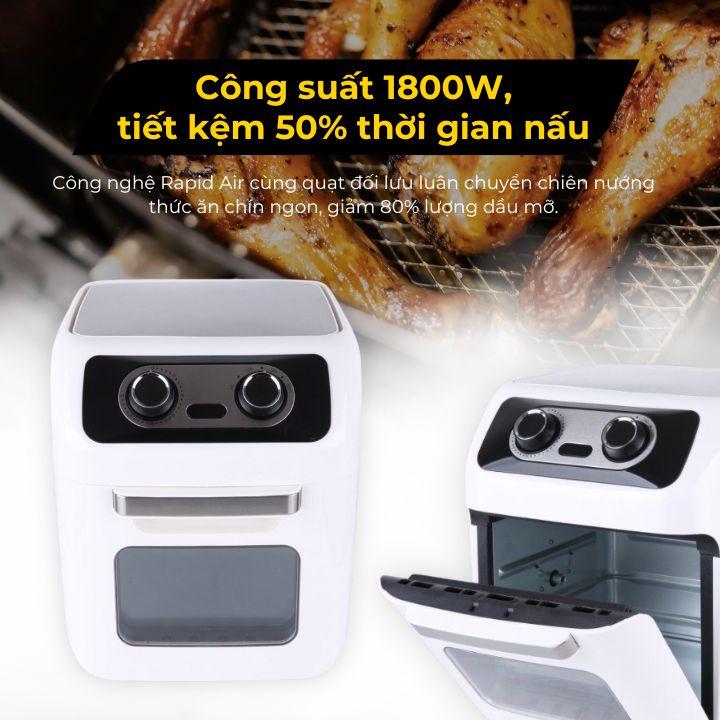 PERFECT - Nồi chiên không dầu PF-912 6