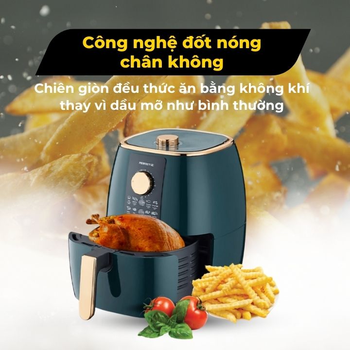 PERFECT - Nồi chiên không dầu PF-A5G 4