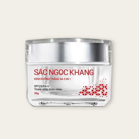 								SẮC NGỌC KHANG - Kem Dưỡng Trắng Da 5 In 1 (30g)
								