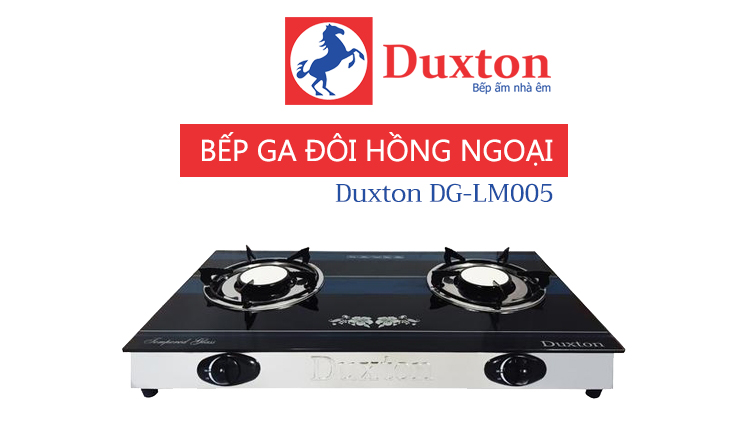Duxton-Bếp Gas đôi hồng ngoại  DG-LM005