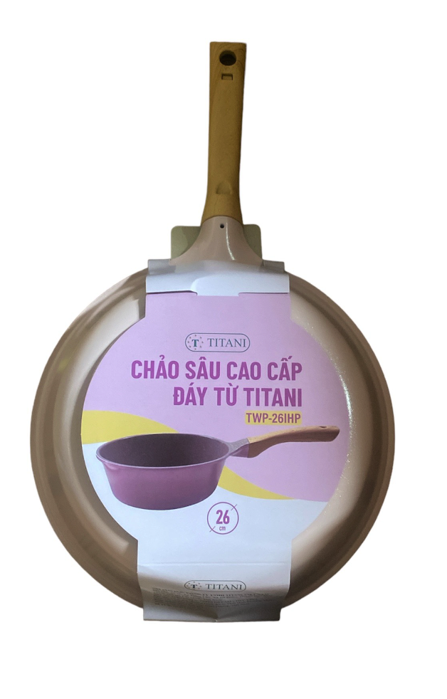 Chảo Sâu Cao Cấp Đáy Từ Titani TWP-26IHP 1