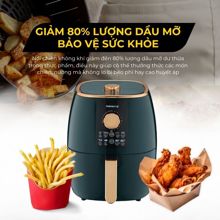 PERFECT - Nồi chiên không dầu PF-A5G 5