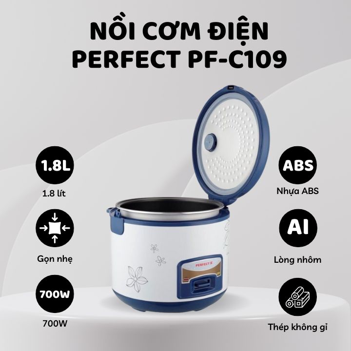 PERFECT - Nồi cơm điện PF-C109 1.8L 2