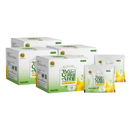 								BẢO LONG - Combo 4 Hộp Thực Phẩm Bổ Sung Trà Thảo Mộc Bồ Công Anh (Hộp 20 gói x 2,5g/Gói)
								