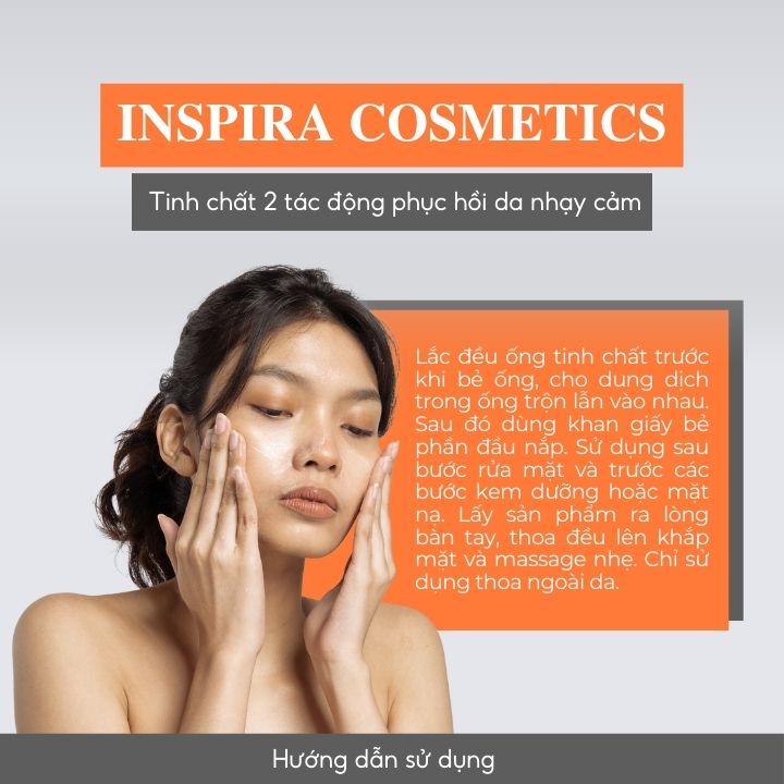 INSPIRA COSMETICS - Tinh chất 2 tác động phục hồi da nhạy cảm (Bi Phase Ampulle Neurogenetics)  4